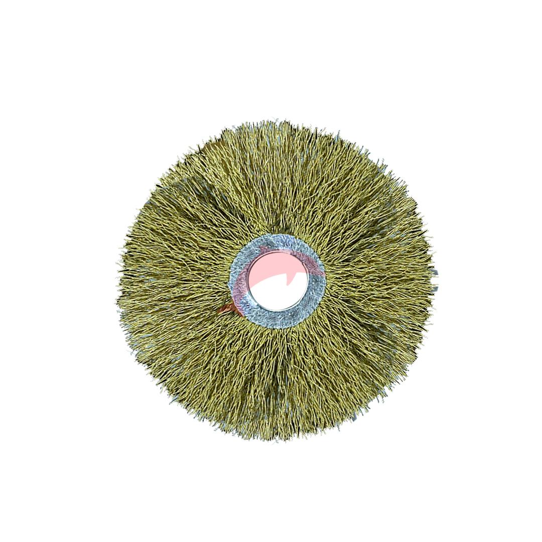 ESCOVA AÇO LATONADO A-35 5/8 ROT COM ANEL