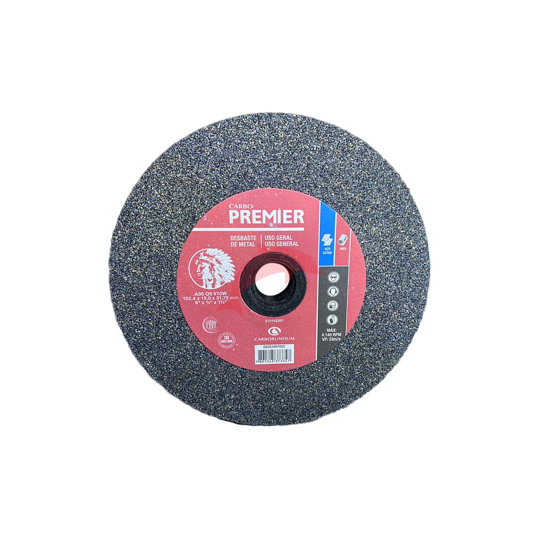 PEDRA PARA PARA MOTO ESMERIL 6X3/4