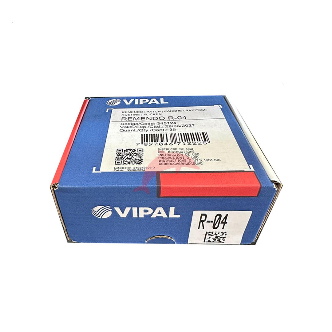 REMENDO VIPAL R.04 80 MM (CAIXA COM 35 PEÇAS)