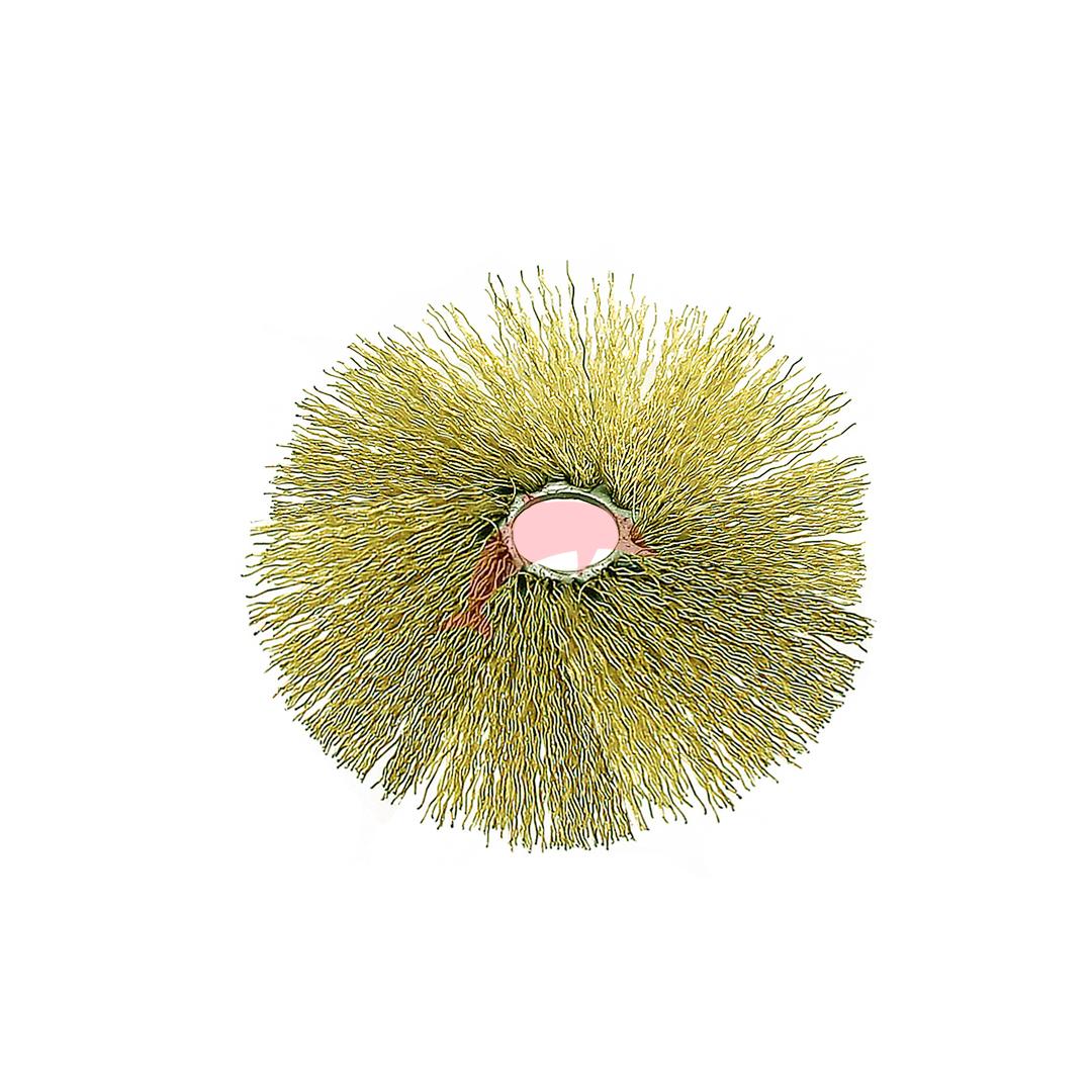 ESCOVA AÇO LATONADO A-35 5/8 ROPAN