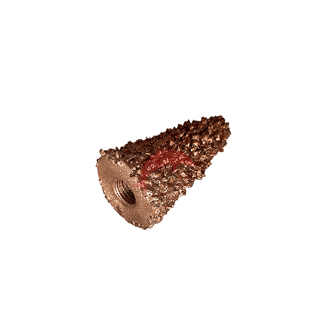 CARBIDE 03 G-36 CÔNICO 25X50X3/8 - Imagem 2