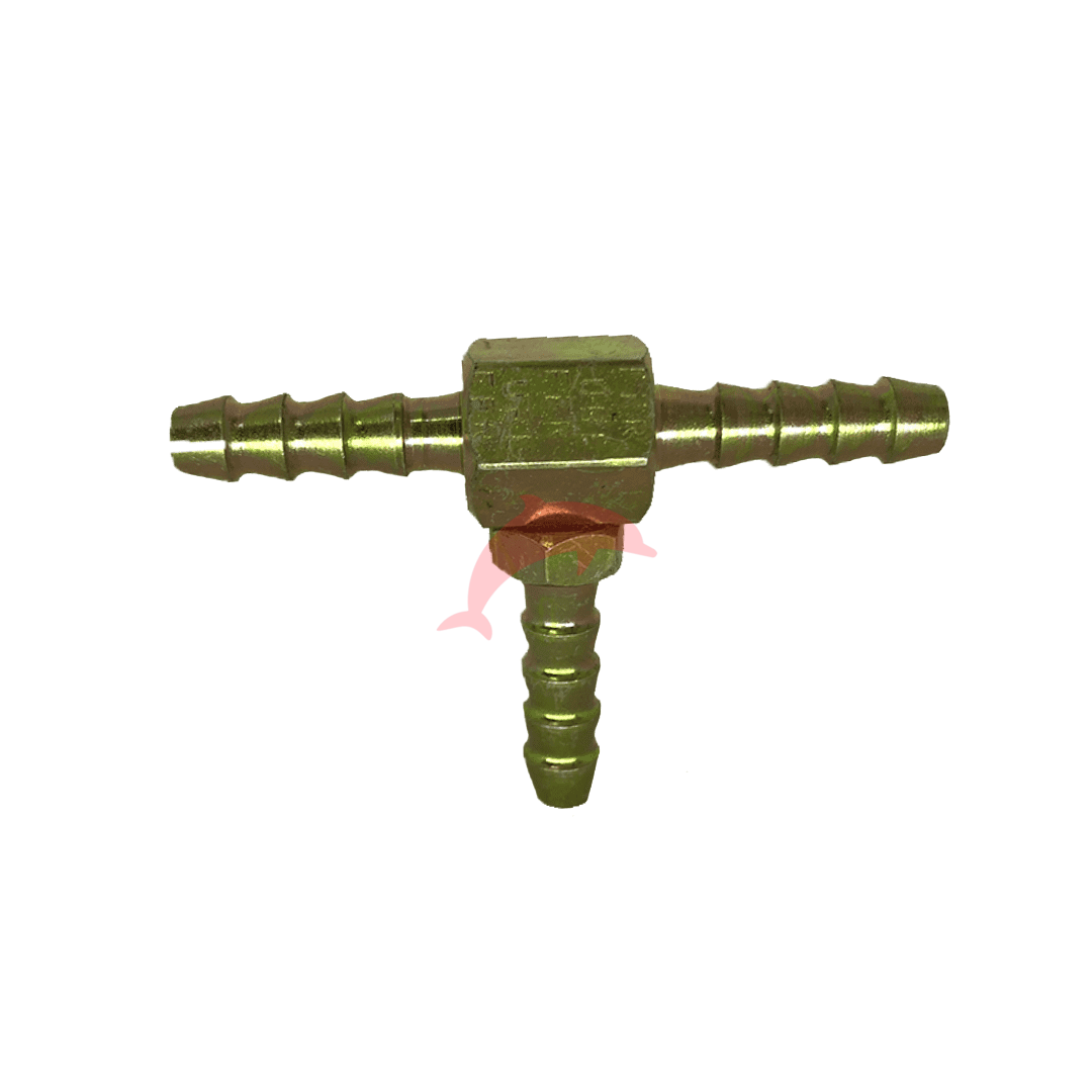 EMENDA DE MANGUEIRA 1/4 X 1/4 EM T