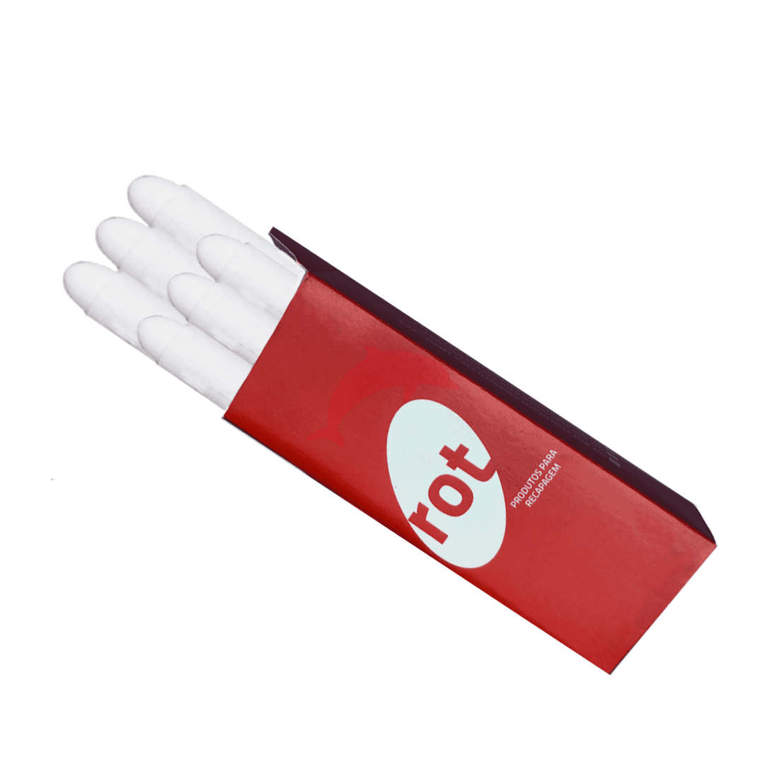 GIZ ROT ECOLÓGICO BRANCO 120x15 MM (CAIXA COM 6 UNIDADES)
