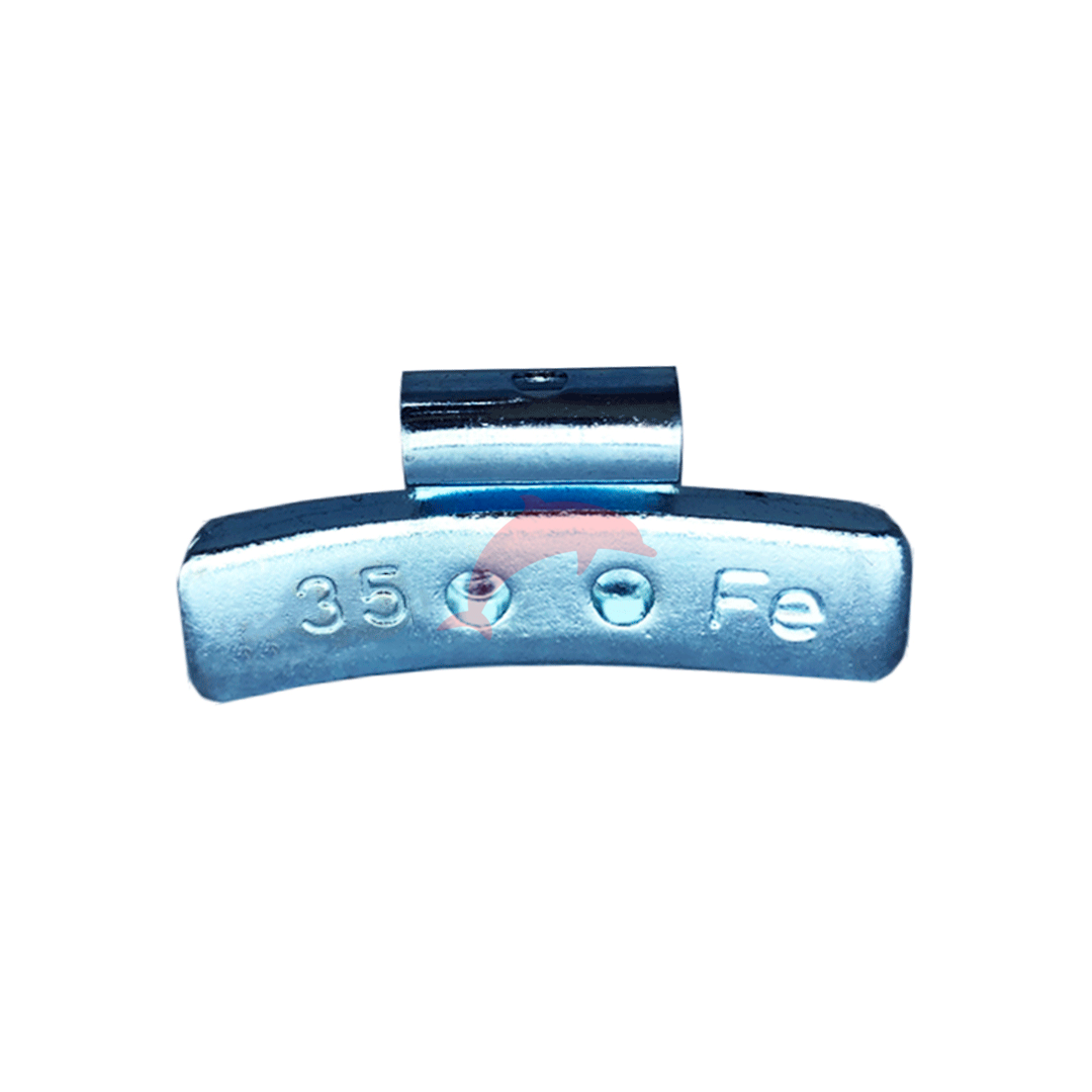 CONTRAPESO AÇO PARA RODA LIGA LEVE 35G (SACO COM 100 PEÇAS)