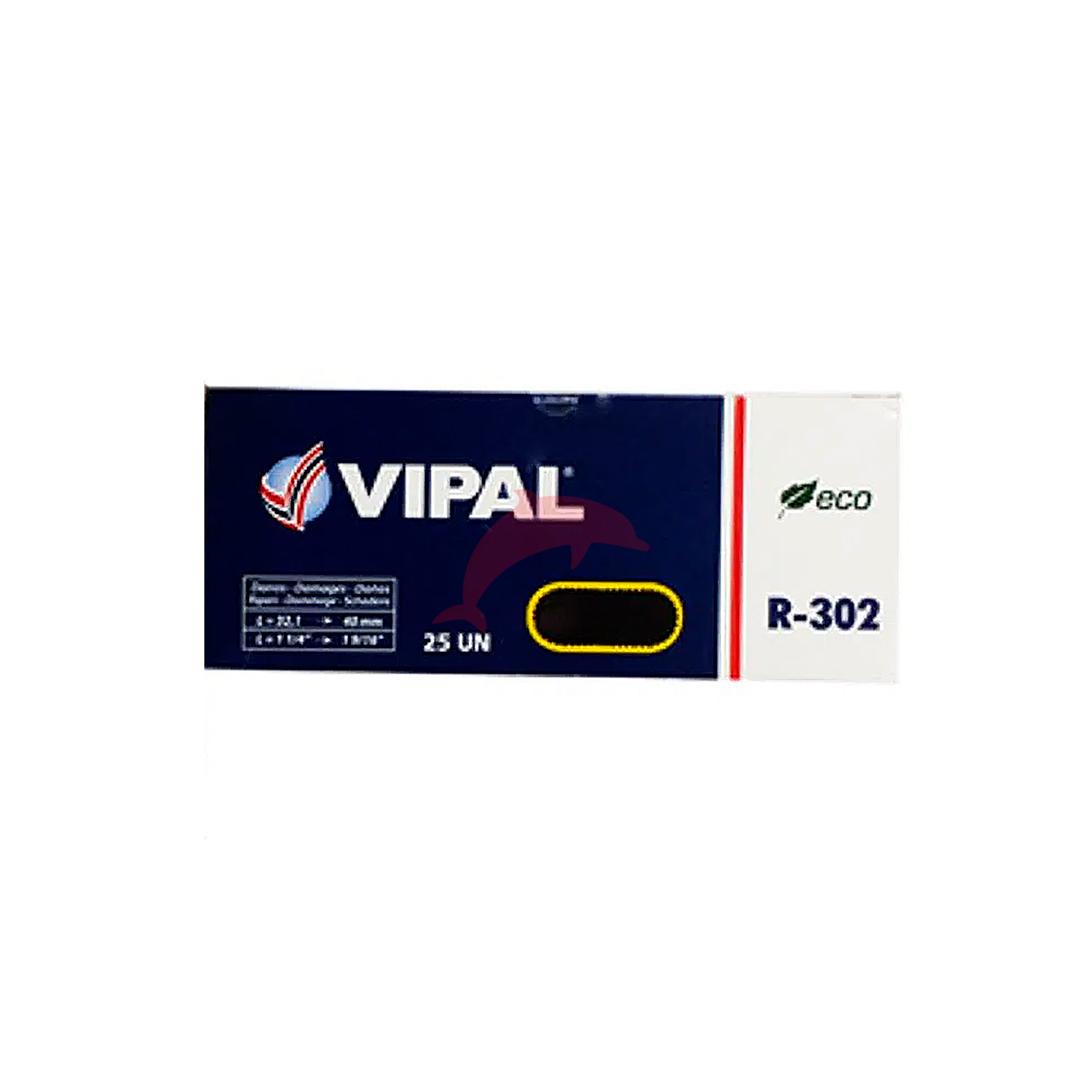 REMENDO VIPAL OVAL 302 120X60 MM (CAIXA COM 25 PEÇAS)
