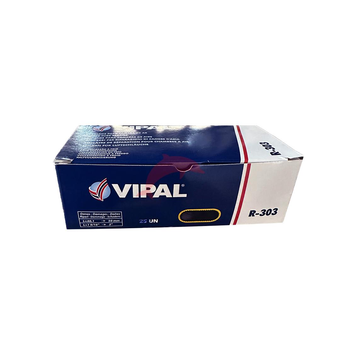 REMENDO VIPAL OVAL 303 150X70 MM (CAIXA COM 25 PEÇAS)